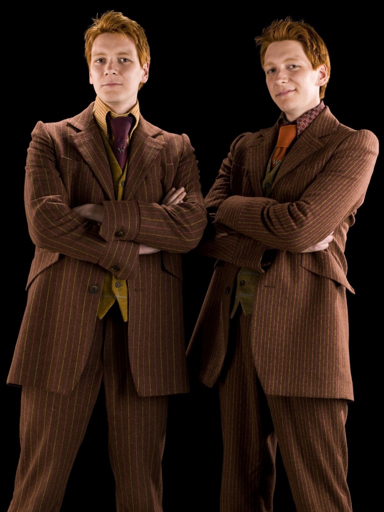 Fred George Weasley twins Harry Potter Half Blood Prince