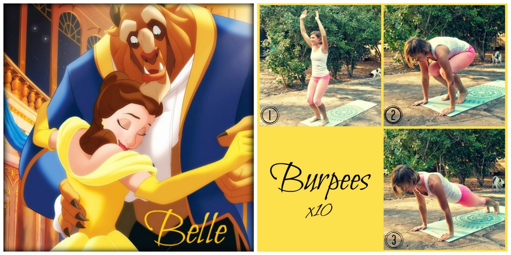 Princess Approved Belle Burpees