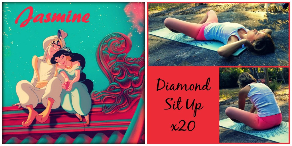 Princess Approved Jasmine Diamond Sit Ups