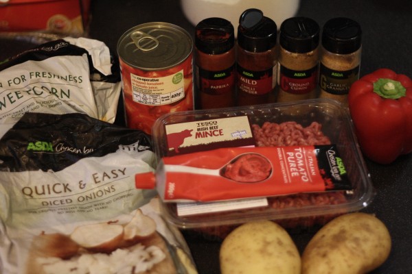 chili con carne ingredients