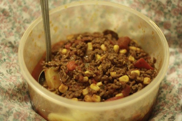 chili con carne dish