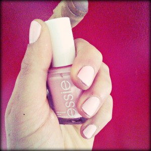 commercial gain Essie ballet slippers nail polish