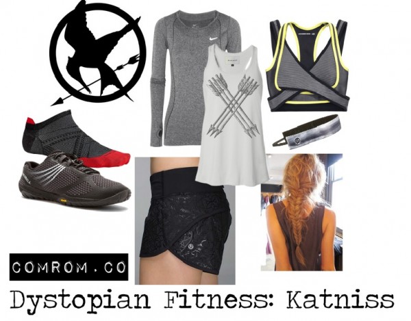 Dystopian Fitness Fashion Katniss from Hunger Games Dystopian Subtle Cosplay