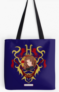 Hermione Granger Tote Bag Redbubble Harry Potter JK Rowling