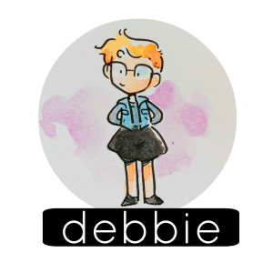 Debbie Circle BG Label 2