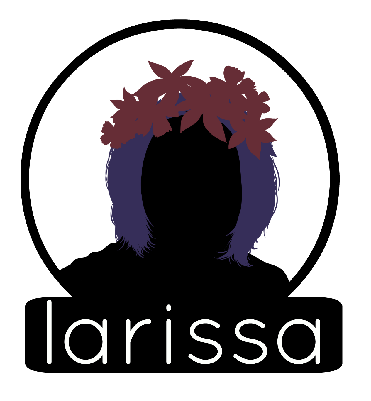 Larissa Circle BG Label