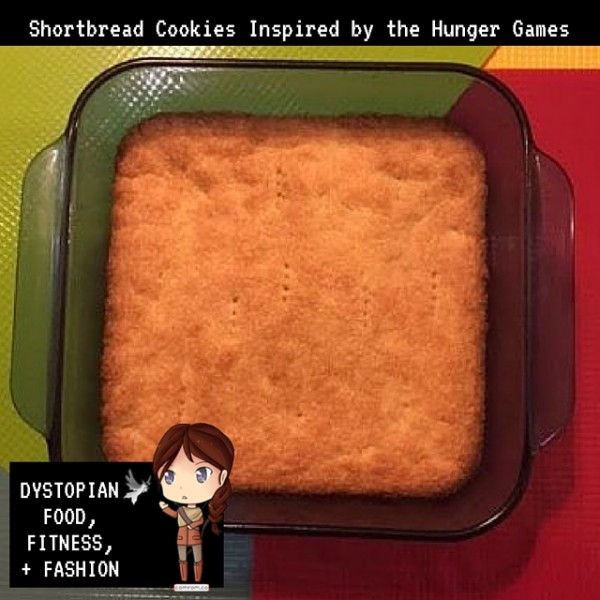 Hunger Games inspired meal shortbread