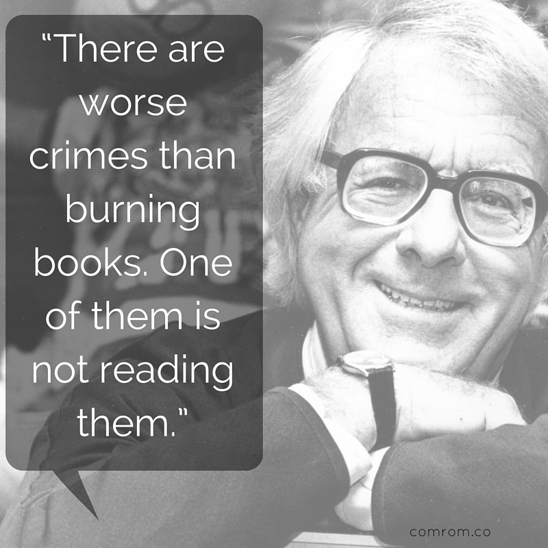 Ray Bradbury Quote Reading Challenge 2016 Reading Goals