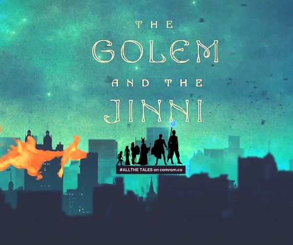 Golem Jinni Book Cover FB