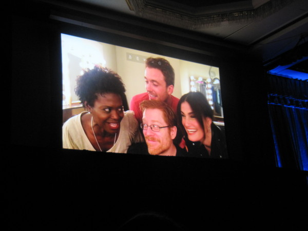 Idina Menzel Anthony Rapp James Snyder Broadway Con Margaux